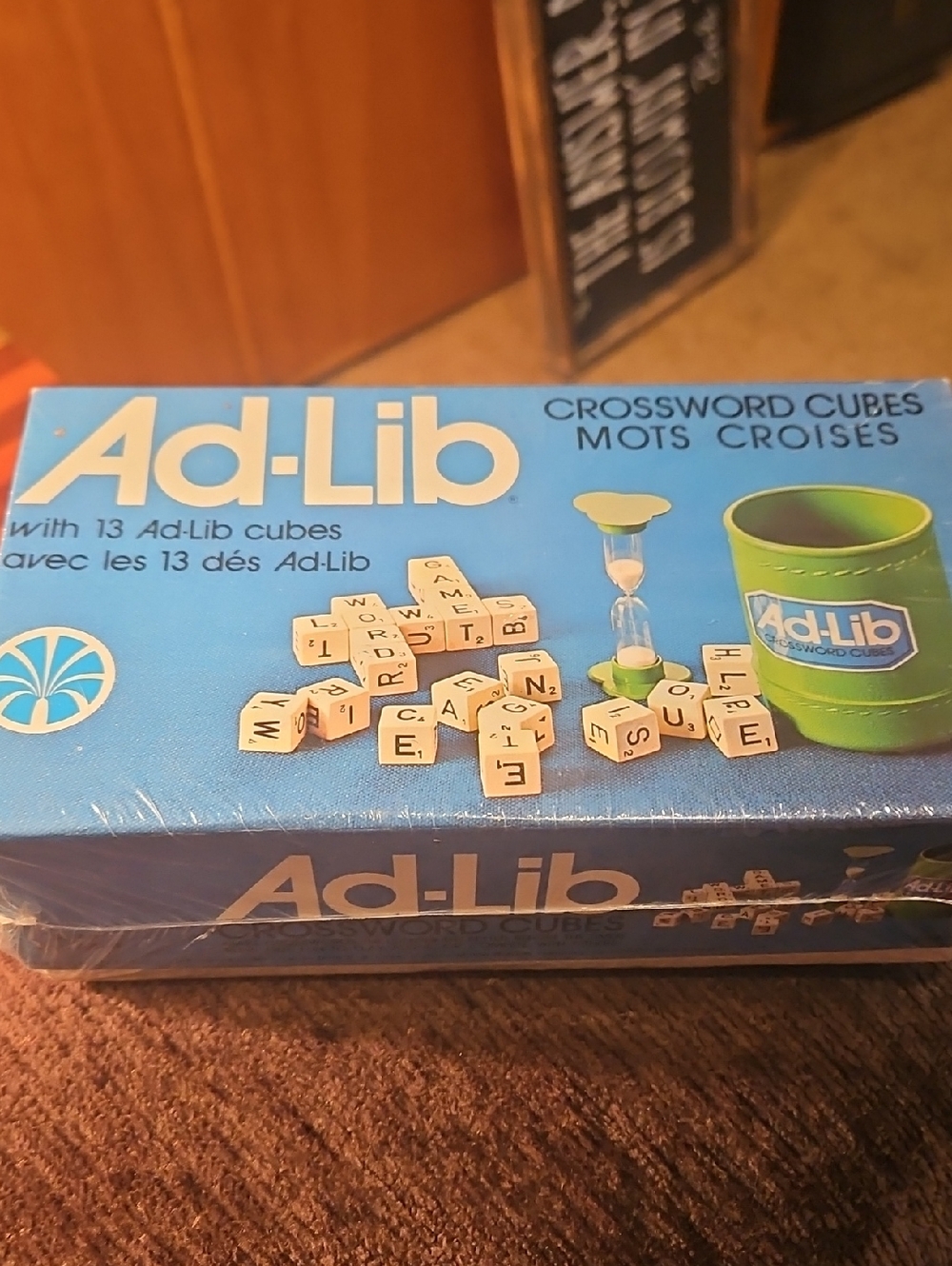 🌟3/$25🌟 Vintage Ad-Lib Crossword Cubes Game Factory Sealed